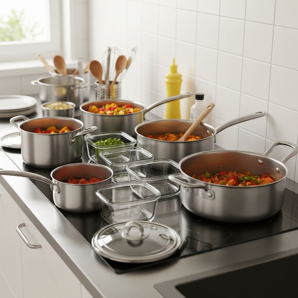 Batch cooking preparation on weekend